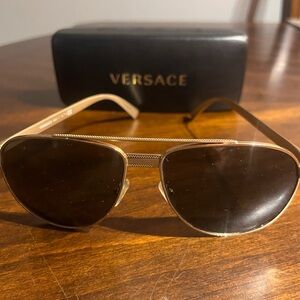 Versace Gold Sunglasses for Men